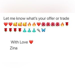 Trade & offers 👗🦋🌹🌺